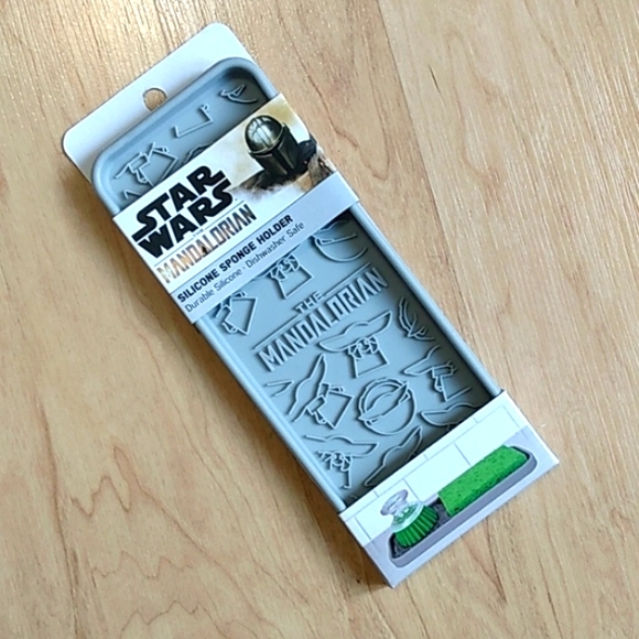 Star Wars The Mandalorian Kitchen Sink silicone sponge holder - Picture 2 of 7